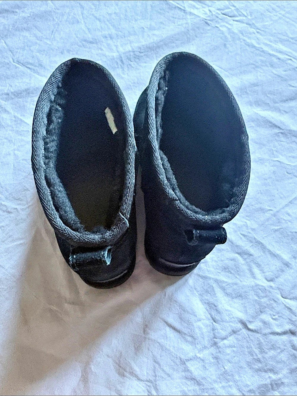 UGG Classic Ultra Mini Black Winter Boots